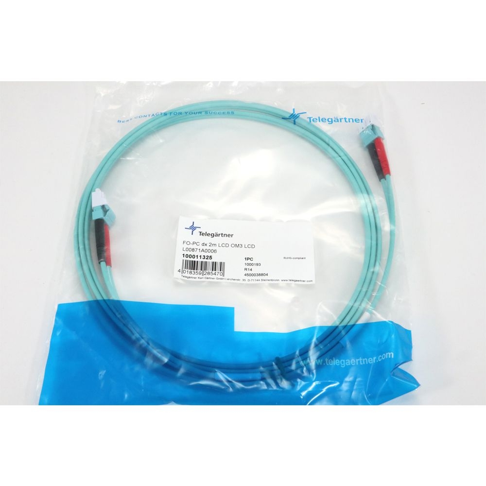 Telegartner: FO Duplex Patch Cord