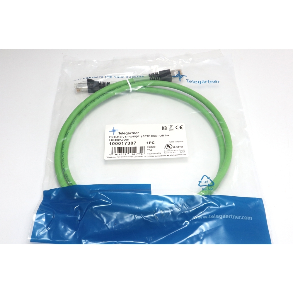 Telegärtner: Patchkabel S/FTP Cat.6A
