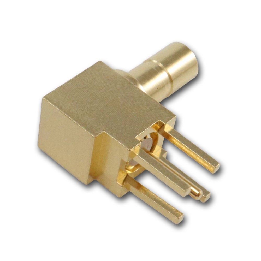 Telegartner: SSMB-Angle PCB Receptacle, male