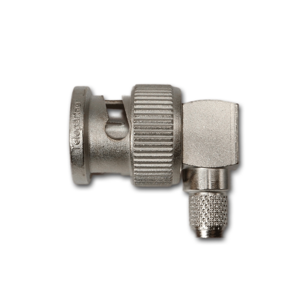 Telegärtner: BNC-Kabelwinkelstecker Crimp G30/G54